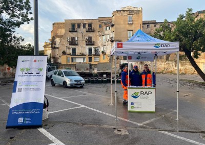 Infopoint parcheggio Piazza Giulio Cesare